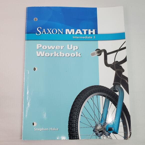 Saxon Math Power-Up Workbook: Intermediate 3 - Picture 1 of 12
